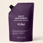 <b>Silky Movement</b><br><span style="font-family: 'Red Hat Mono', monospace;">Long-lasting organic anti-frizz straightening treatment</span>