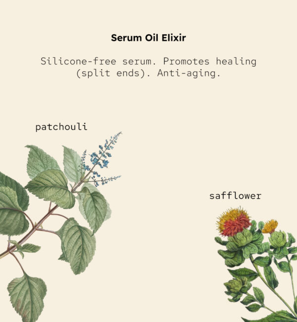 <b>Serum Oil Elixir</b><br><span style="font-family: 'Red Hat Mono', monospace;">Repairing serum that seals ends and adds shine</span> - Image 5