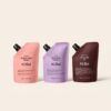 FIRST DROP. Initial Set  3x100ml pouches — shampoo, mask & finisher 